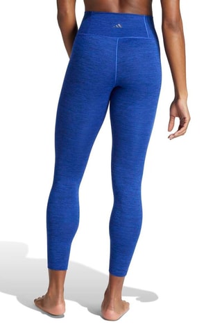 Legging d'entraînement d’entrainement taille haute All Me - Bleu chiné - Adidas