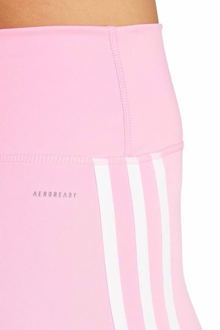 Legging 7/8 d’entraînement taille haute We 3S - Rose