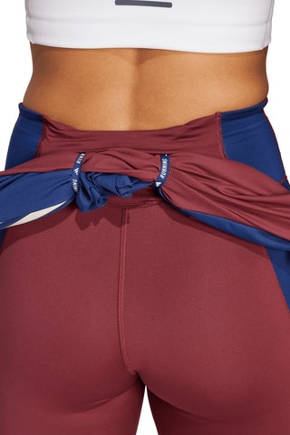 Legging de running taille haute Own The Run - Bordeaux