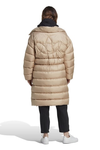 Doudoune longue Fashion Beige