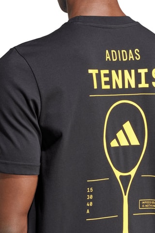 T-shirt de tennis - Noir