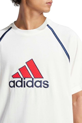 T-shirt Badge Tee - Blanc