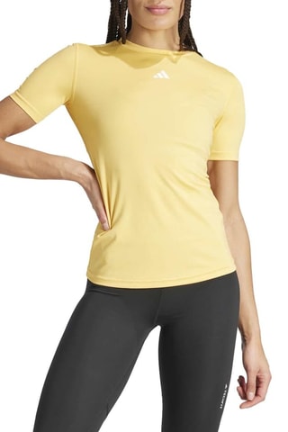 T-shirt d'entraînement Techfit - Moutarde - Adidas