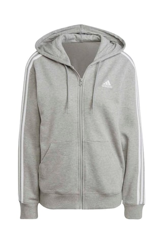 Sweat à capuche Essentials - Gris clair chiné