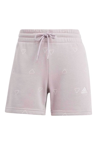 Short slim taille haute Mng Fl - Mauve - Adidas