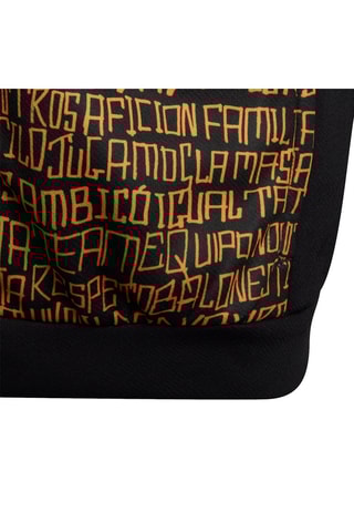 Sweat à capuche Lionel Messi Full-Zip - Noir et orange