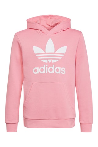 Sweat à capuche Trefoil Rose