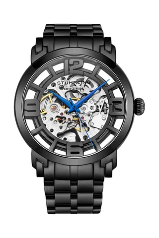 Montre automatique en acier Legacy - Noir
