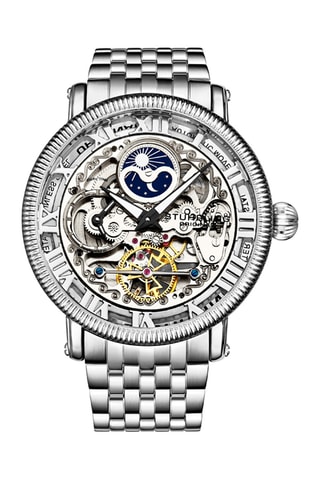 Montre automatique en acier Legacy - Argenté