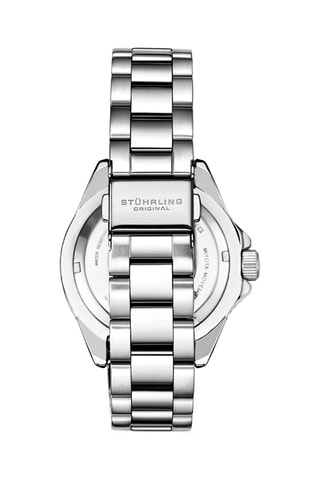 Montre à quartz en acier et nacre Vogue