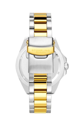 Montre à quartz en acier Aquadiver - Argenté et doré