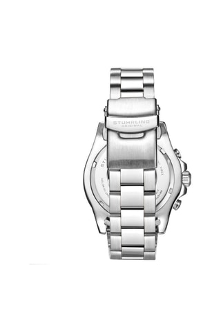 Montre à quartz en acier Aquadiver Argenté et bleu