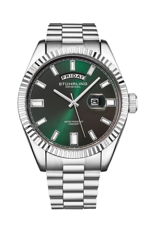 Montre à quartz en acier - Argenté