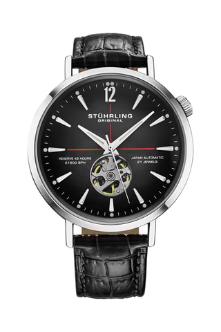 Automatisch Leren Horloge - Zwart en Zilverkleurig