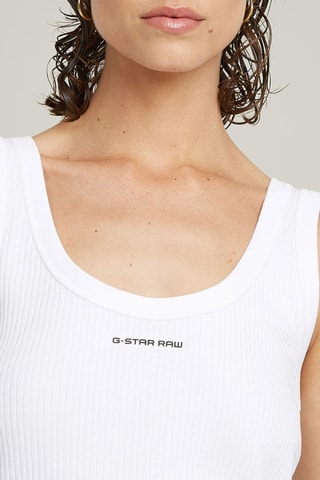 Canotta in cotone bio - Bianco