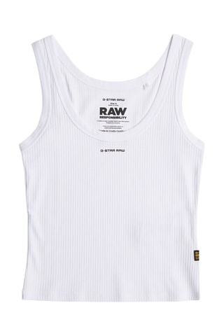 Canotta in cotone bio - Bianco