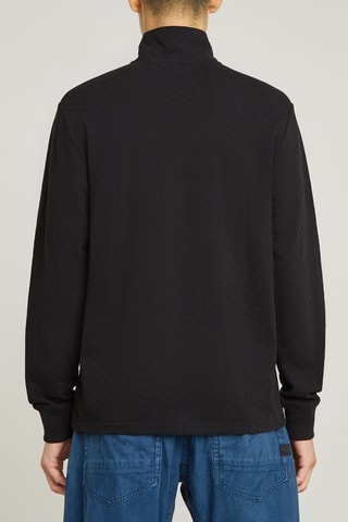 Maglia in cotone bio Checquard Tweeter - Nero