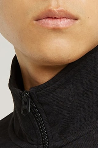 Maglia in cotone bio Checquard Tweeter - Nero