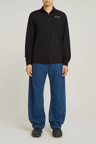 Maglia in cotone bio Checquard Tweeter - Nero