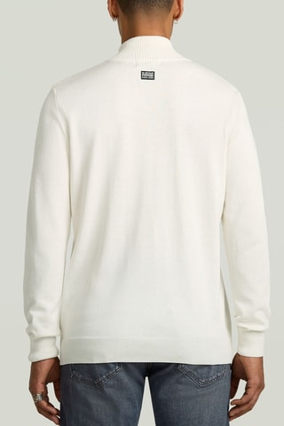 Maglia regular in cotone bio Core - Bianco