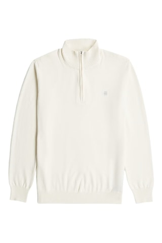 Maglia regular in cotone bio Core - Bianco