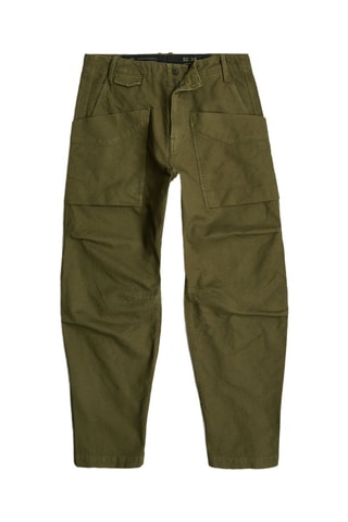 Pantaloni tapered Fatigue - Verde oliva