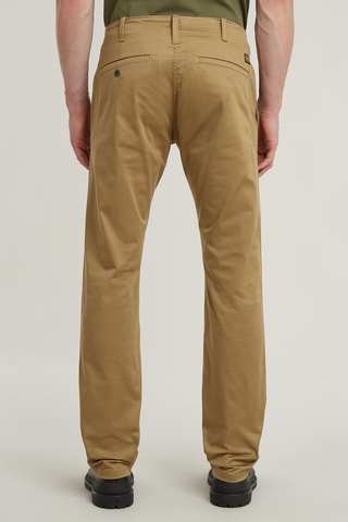 Pantaloni chino in cotone bio Mosa - Marrone chiaro
