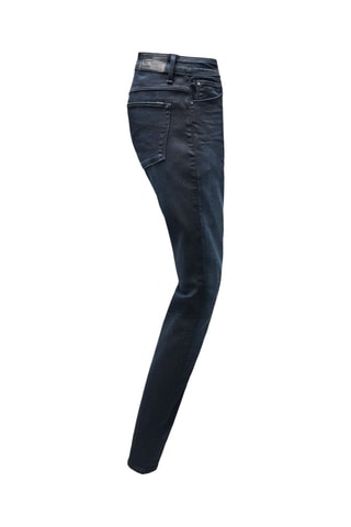 Jeans skinny a vita alta 3301 - Blu scuro