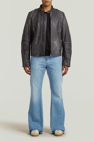 Jeans bootcut a vita alta Triple A - Celeste