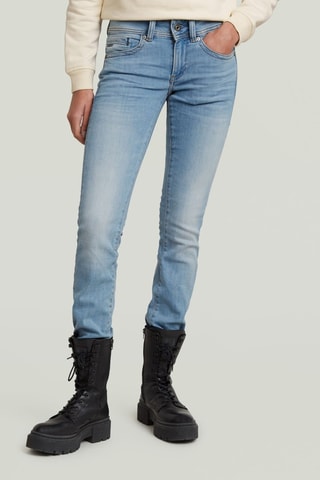 Jeans straight Midge - Indaco