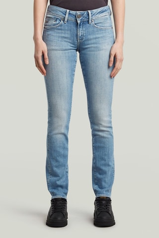 Jeans slim Midge Straight - Blu
