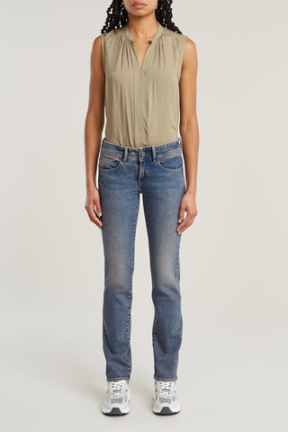 Jeans slim Midge Straight - Blu