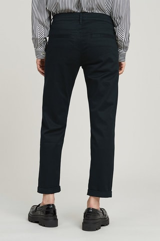 Jeans boyfriend in cotone bio a vita alta Kate - Blu notte