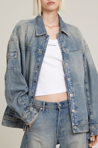 Giacca di jeans Long Drifter - Blu