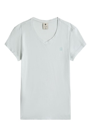 Top in cotone bio Eyben - Celeste