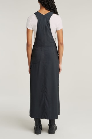 Abito salopette Dungaree - Petrolio