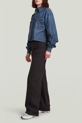 Camicia relaxed in jeans Staq - Blu