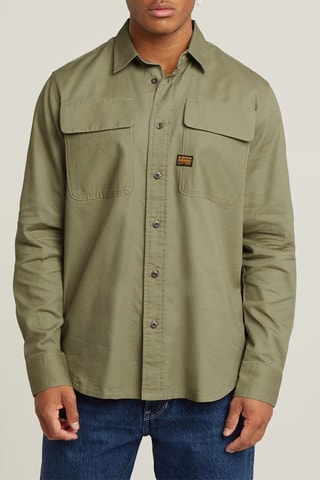 Camicie regular CPO  - Verde