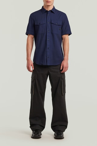 Camicia slim Marine - Navy