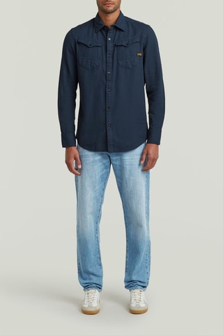 Camicia slim Arc 3d - Navy