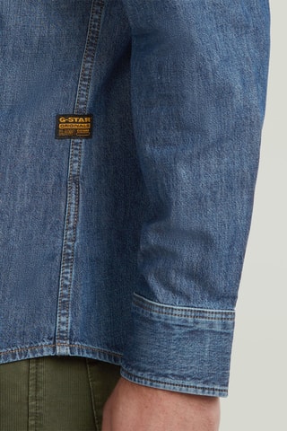 Camicia regular in jeans Clean - Navy