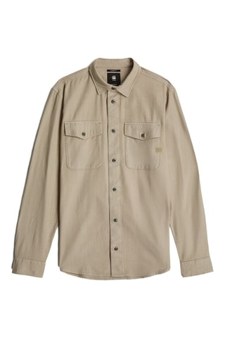 Camicia slim Marine - Kaki