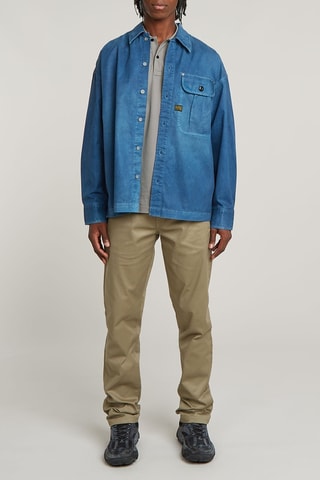 Polo slim in cotone bio Dunda - Grigio chiaro