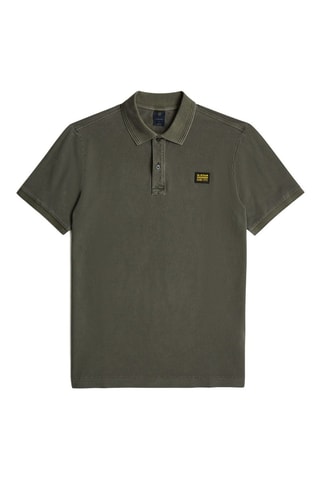 Polo slim in cotone bio Dunda - Kaki