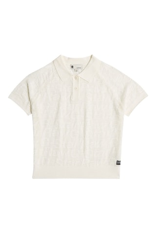 Polo regular Knitted - Bianco