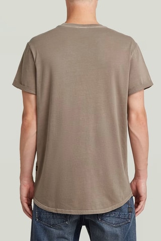 T-shirt relaxed in cotone bio Lash - Marrone