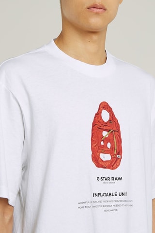 T-shirt oversize in cotone bio Boxy - Bianco