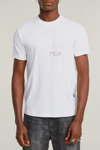 T-shirt regular in cotone bio Originals - Bianco