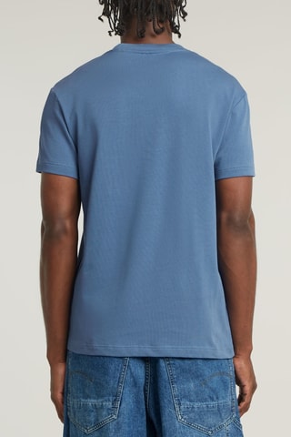 T-shirt regular in cotone bio Originals - Cobalto