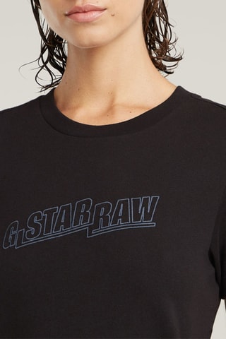 T-shirt regular in cotone bio Embro - Nero